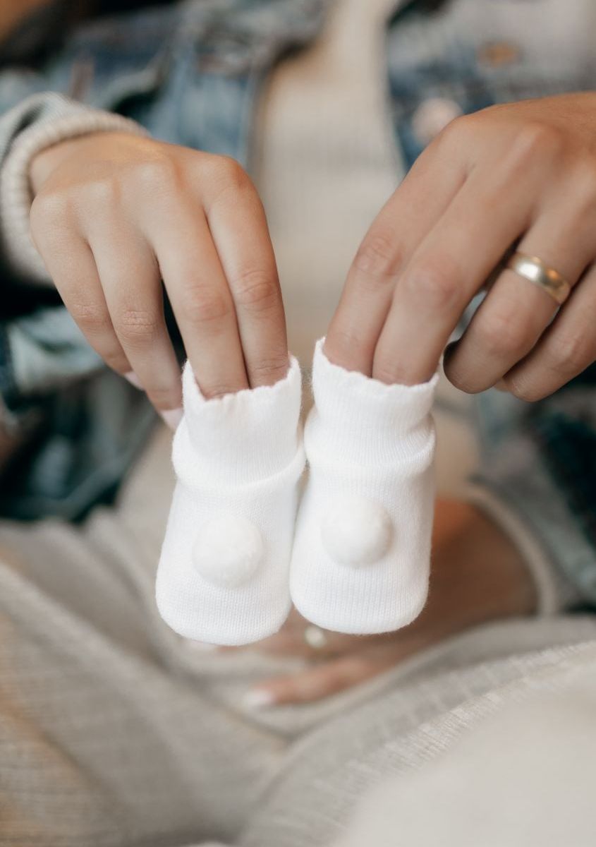 Booties Prewalker Katun & Suede Lembut — tampilan 2