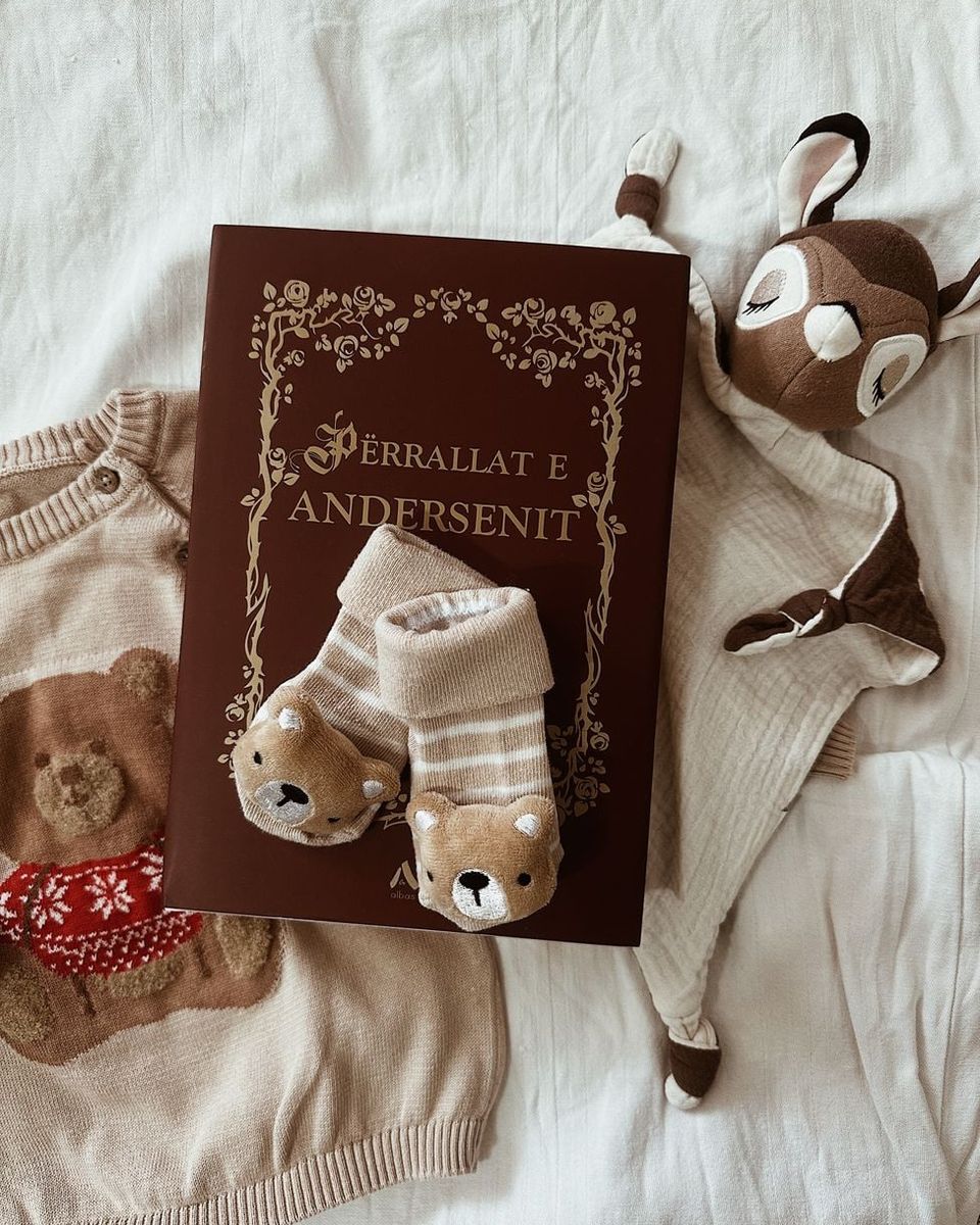Booties Prewalker Katun & Suede Lembut — tampilan 3