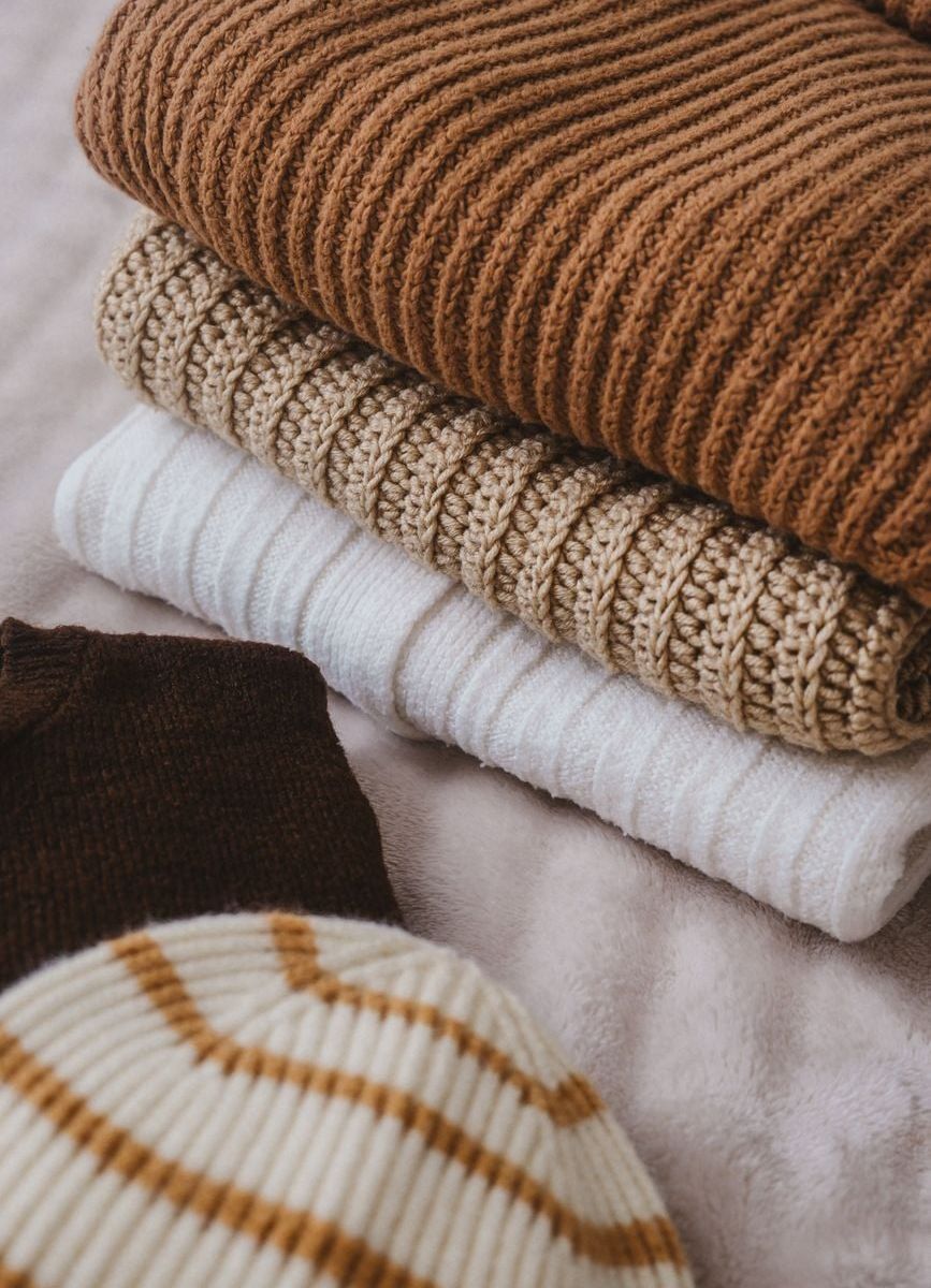 Kardigan Rajut Halus Oat Atelier — tampilan 2